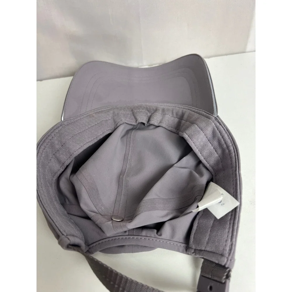Lululemon Fast and Free Run Hat Purple Grey Adjustable Running Cap OS